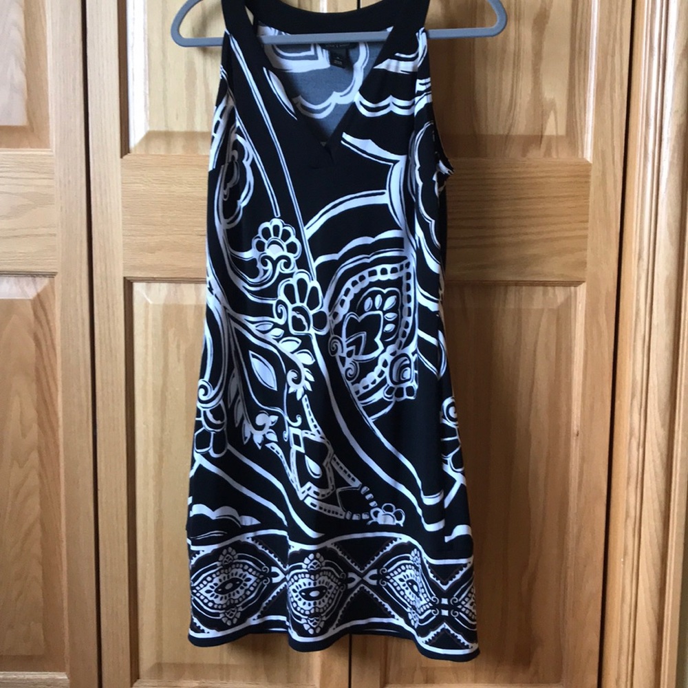 Black & white dress